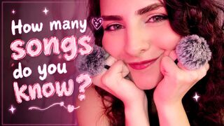 Gii: ASMR Song Lyrics Challenge with Quiz