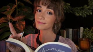 Sarah Lavender: ASMR ♡ Cozy Book Talk And Triggers 📚🌧️