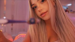 Dollblush ASMR: Can I Please Get You Ready For Bed? 😚❤️ Up Close ASMR GF