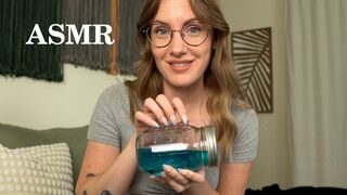 Emma Ruby: ASMR My Favorite Triggers - Tapping On Rice and Water Jars