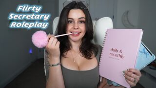 MercyyASMR: Flirty Secretary ASMR Roleplay | Personal Attention