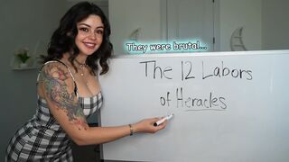 MerccyASMR: The 12 Labors of Heracles | Soft Spoken Teacher Roleplay