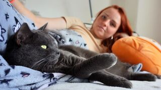 AnnTi: ASMR Quiet Time with My Cat 🐈 | No Talking