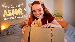 AnnTi: The Cutest ASMR Unboxing Ever...! 🐈🎁 | No Talking ⭐