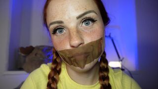 AnnTi: ASMR I'd Like to Talk to You... But Tape Is Stuck on My Mouth 🤐 | No Talking