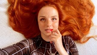 AnnTi: ASMR Eye Gazing 🧡 A Small Red-Haired Spider Is Watching You 🕷️ No Talking