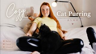 AnnTi: this was supposed to be a different ASMR video, but the cat had other plans🙀No Talking