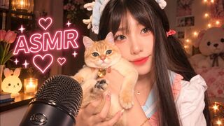 Zalo ASMR: This Cute Girl & Her Cat Will Give You the Sweetest ASMR Tingles 🐱💗