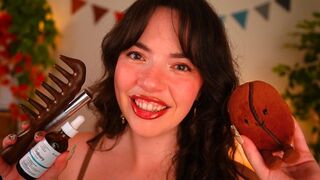Whispering Willow: ASMR Getting You Ready For Bed and Autumn 🌿🍂 (pampering, tucking you in, skincare)