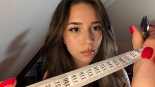 Gloria Luna ASMR: Measuring Every Inch of Your Face ♡ Personal Attention & Writing Sounds