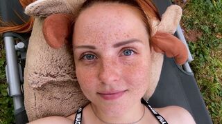 AnnTi: ASMR Relax With Me | Eye Contact in the Fresh Air | No Talking🌿