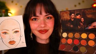 Whispering Willow: ASMR Giving You a Fall Makeup Look 🍁🍂 (Twilight, layered sounds, pampering)