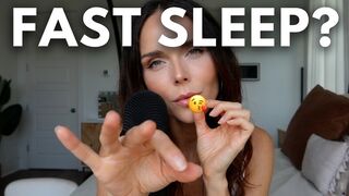 HeatheredEffect: How fast can you fall asleep? ASMR Whispers, Humming, Hand Movements + SWEET SWEET Kisses 😘