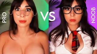LunaRexx: ASMR NOOB VS PRO VS HACKER ASMRtist 🔥😳 99% CURE TINGLE IMMUNITY