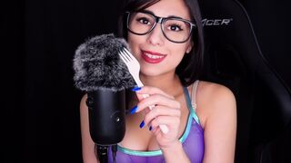 LunaRexx: ASMR Soft & Slow ASMR 😴💤 (Fluffy Mic Scratching, Trigger Words, Mouth Sounds)
