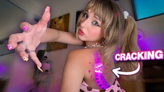 ivys asmr: ASMR Cracking Your Whole Body (Neck, Spine, Back, Acupuncture) [Fast & Aggressive]