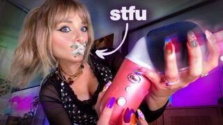ivys asmr: Fast & Aggressive ASMR with NO TALKING (Mouth Sounds, Hand Movements, Tapping, Scratching, Visuals)