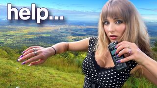 ivys asmr: Fast & Aggressive ASMR In The Mountains (In Public)