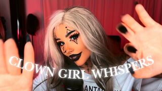 Emilia Jolie: Whispers From Your Favorite Clown 🖤 | ASMR Trigger Words