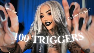 Emilia Jolie: 100 ASMR Triggers 🖤 | The Ultimate Tingle Experience