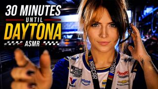 ASMR Shanny: NASCAR | Your Crew Chief Gets You Ready for the Daytona 500