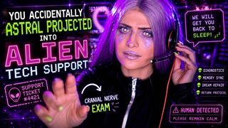 ASMR Shanny: Your Consciousness Has Violated Galactic Policy | ASMR Alien