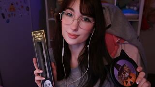 Amiipie: asmr soft spoken halloween haul (show and tell)