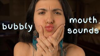 Baby Bella: Bubbly Mouth Sounds & Rain Ambience || ASMR