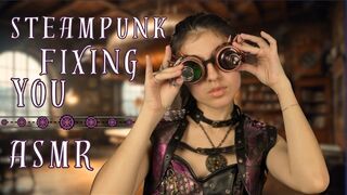 Baby Bella: Steampunk Mechanic Fixes YOU || ASMR ⚙️
