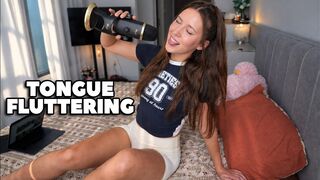 LeeMur: ASMR | SUPER FAST TONGUE FLUTTERING