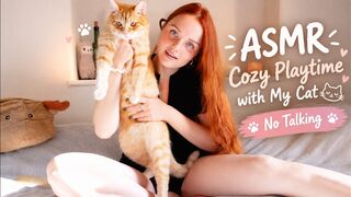 AnnTi: ASMR Cozy Playtime with My Cat 🐈 | No Talking ⭐