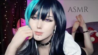 Lei: your weird goth girlfriend ♡ ASMR Cosplay RolePlay