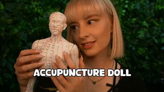 Em Louise: ASMR | Acupuncture Doll ✨️💤️(Crack an egg, Xmarks, scratching, tapping and squeezing)