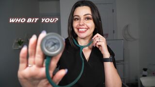 Mercyy: ASMR Vampire Doctor Treats Your Bite 🩸 Medical Roleplay