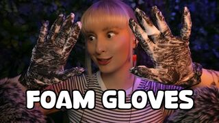 Em Louise: ASMR | Foam Gloves 🫧️💤️ (foamy, creamy, bubbly visuals and sounds)