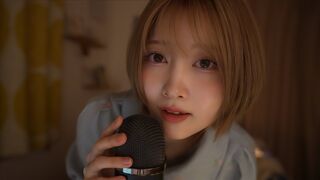 Runa:【ASMR】オノマトペ＆マウスサウンドで深い眠りに💤【ガムチューイングあり👄】