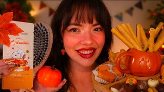 Whispering Willow: ASMR Cozy Autumn Personal Attention 🍁🎃(skincare, personal questions, pampering, cooking)