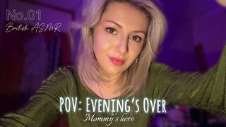 Jessica River: British ASMR | Mommy Calls Time on Your Evening 💕 Close Whispers, Face Tracing & Sleep