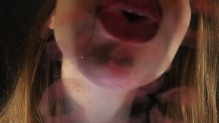 Frivolous Fox: Kissing Your Screen [ASMR] ~ Glass Kisses Effect 💕