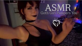 Assyria: ASMR Goth GF Pampers You to Sleep 🖤 Personal Attention