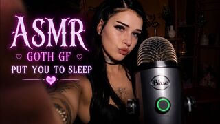 Assyria: ASMR Goth Girlfriend Helps You Sleep 🖤 Personal Attention
