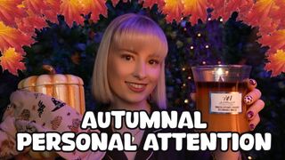 Em Louise: ASMR | Cozy Autumnal Pampering 🍂️🧦️🧸️ (Personal Attention, Layered Sounds, Skin Care and Make up)