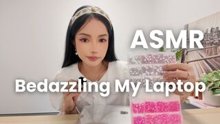 Nikki: ASMR Bedazzling My Laptop | Part 1