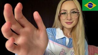 Eden: I NEED to Touch Your Face in Portuguese - ASMR