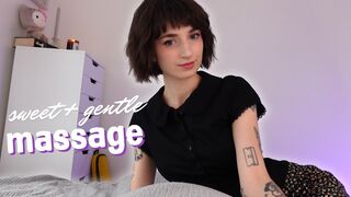 Flora Rodgers: POV Massage (with compliments!) 💖 ASMR roleplay