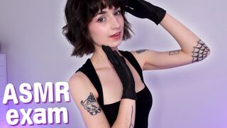 Flora Rodgers: ASMR Doctor Roleplay (mobility and range of motion exam) with gloves 🖤