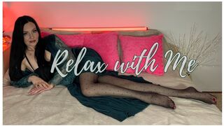 Kate Lullaby: Nylon Tights, Silk Robe and Soft Voice ✨ A Calm Bedtime Escape 🌙