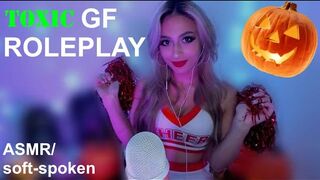 KiaraIRL: TOXIC GIRLFRIEND HALLOWEEN ROLEPLAY 🎃~ arguing before a party~ ASMR, soft-spoken, rude, manipulative
